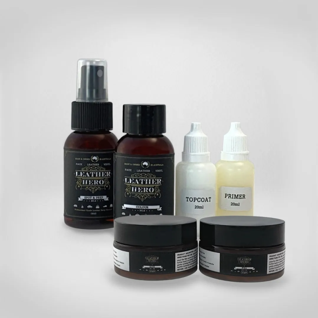 Leather Repair & Recolour Kit - Graphite