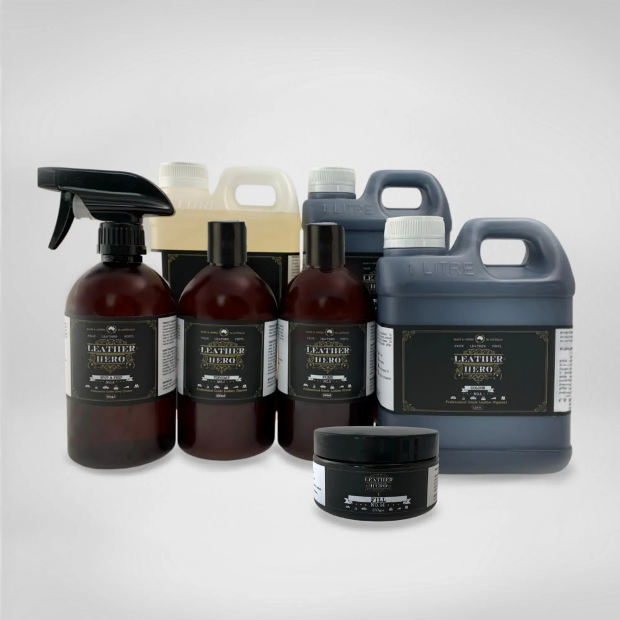 Leather Repair & Recolour Kit - Graphite