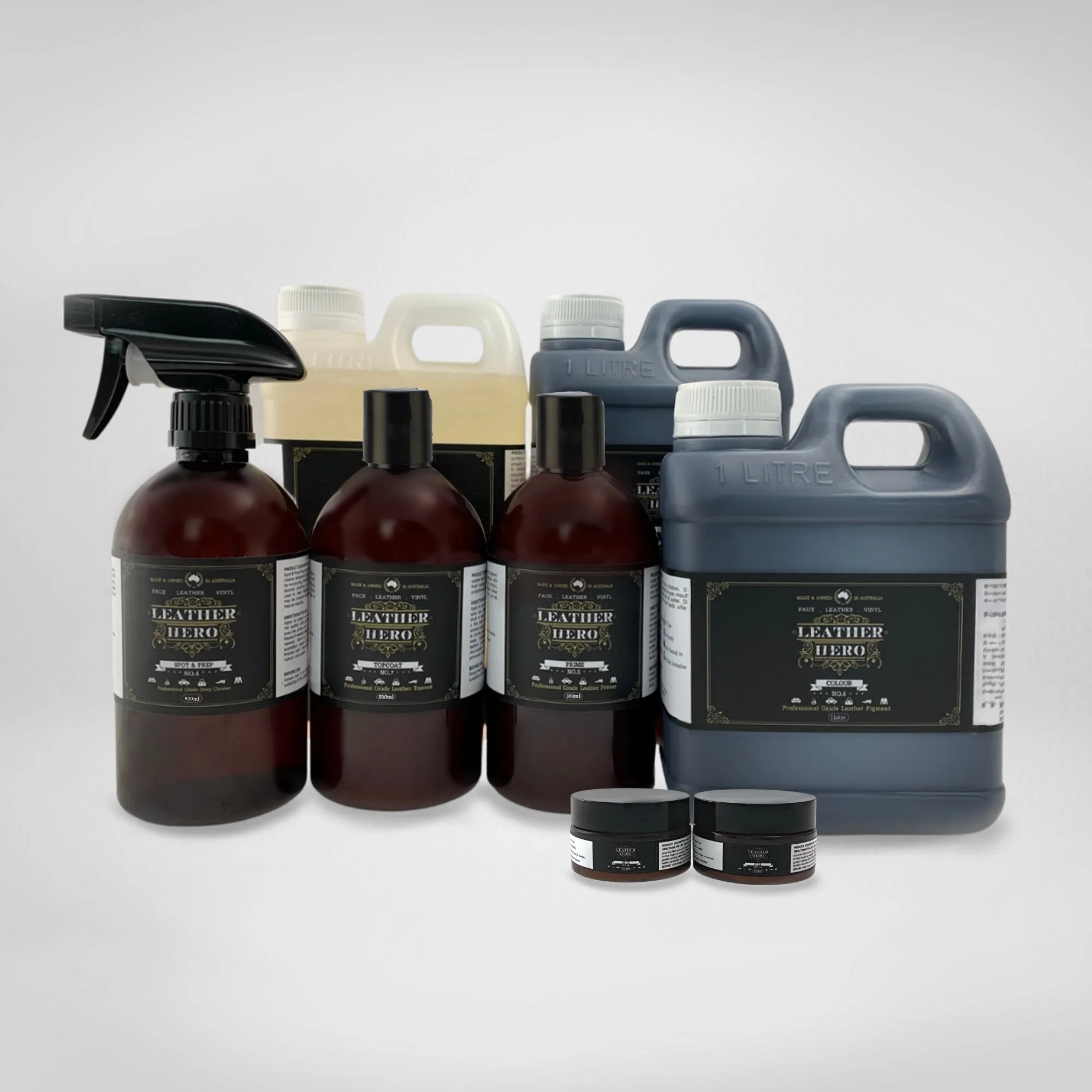 Leather Repair & Recolour Kit - Graphite