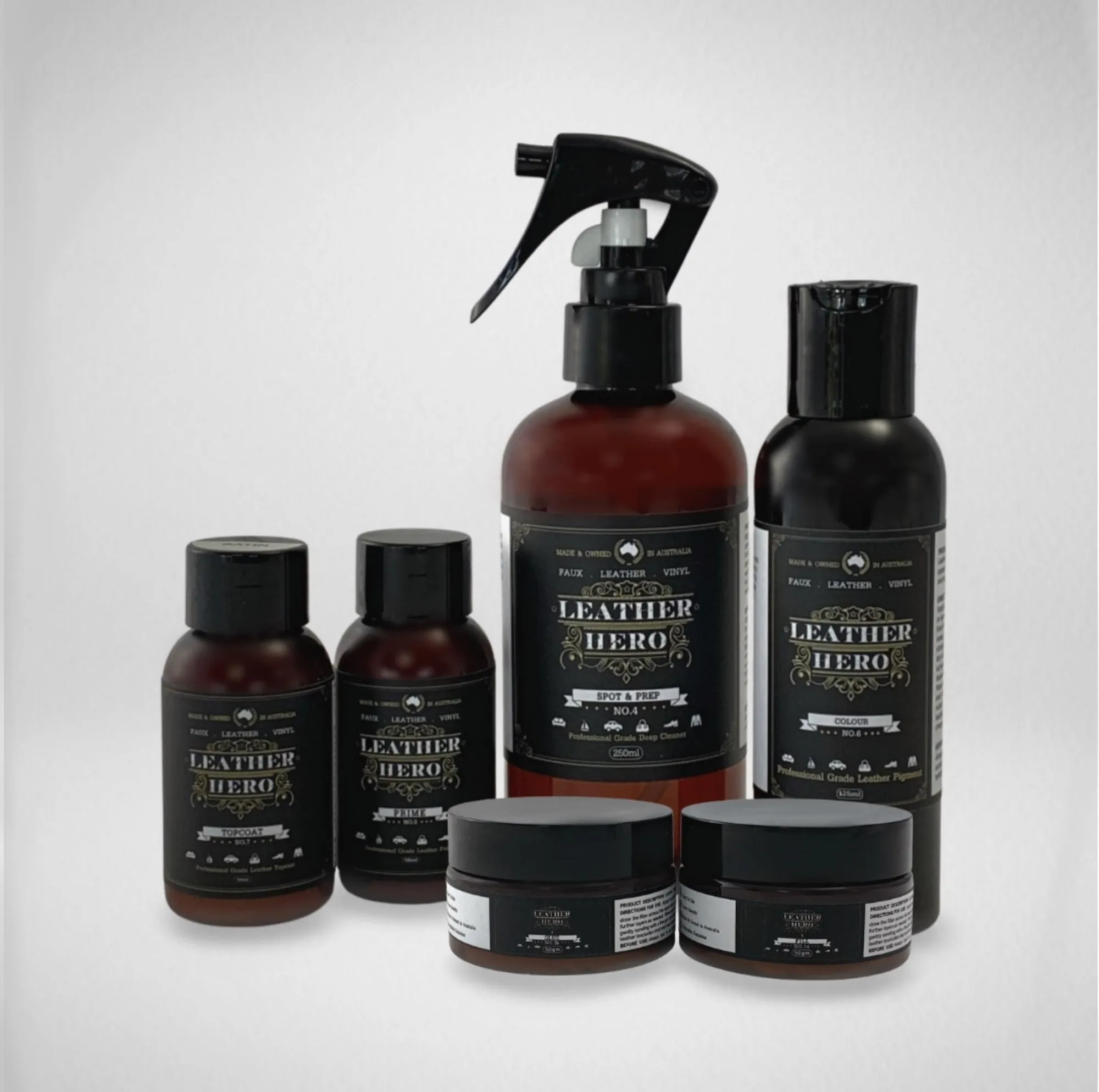 Leather Repair & Recolour Kit - Graphite