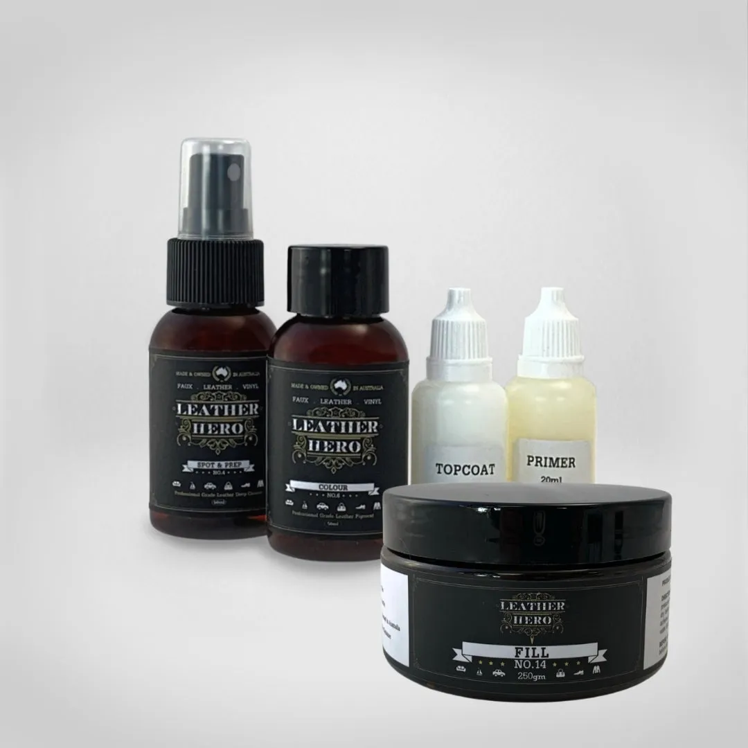 Leather Repair & Recolour Kit - Graphite