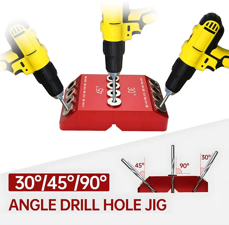 Levoite™ 30 45 90 Degree Angled Drill Guide Jig