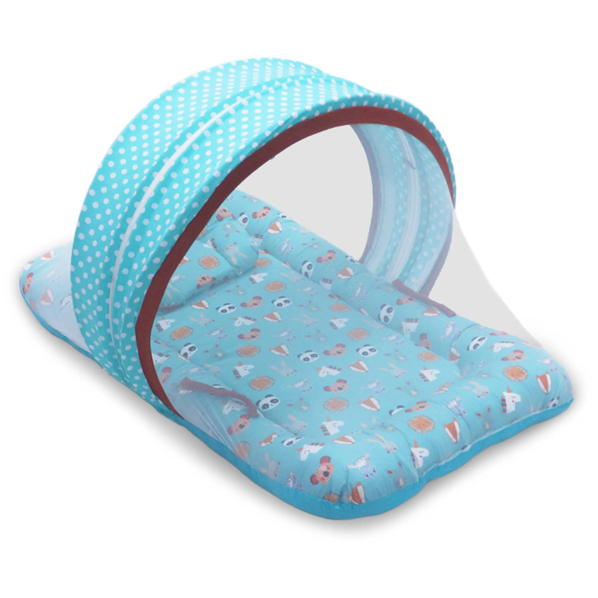 Magical Forest -  Kradyl Kroft Bassinet Style Mosquito Net Bedding for Infants