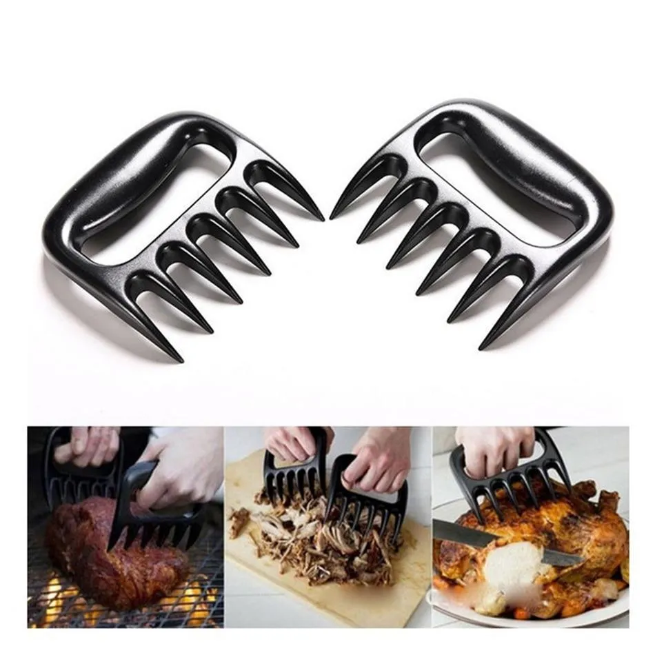 Manual Bear Claws Barbecue Fork Meat Shredder Fork