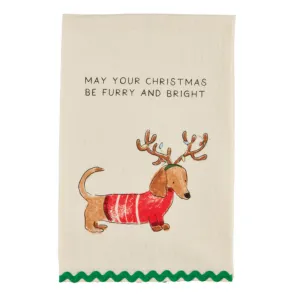 May Your Christmas Pet RicRac Towel