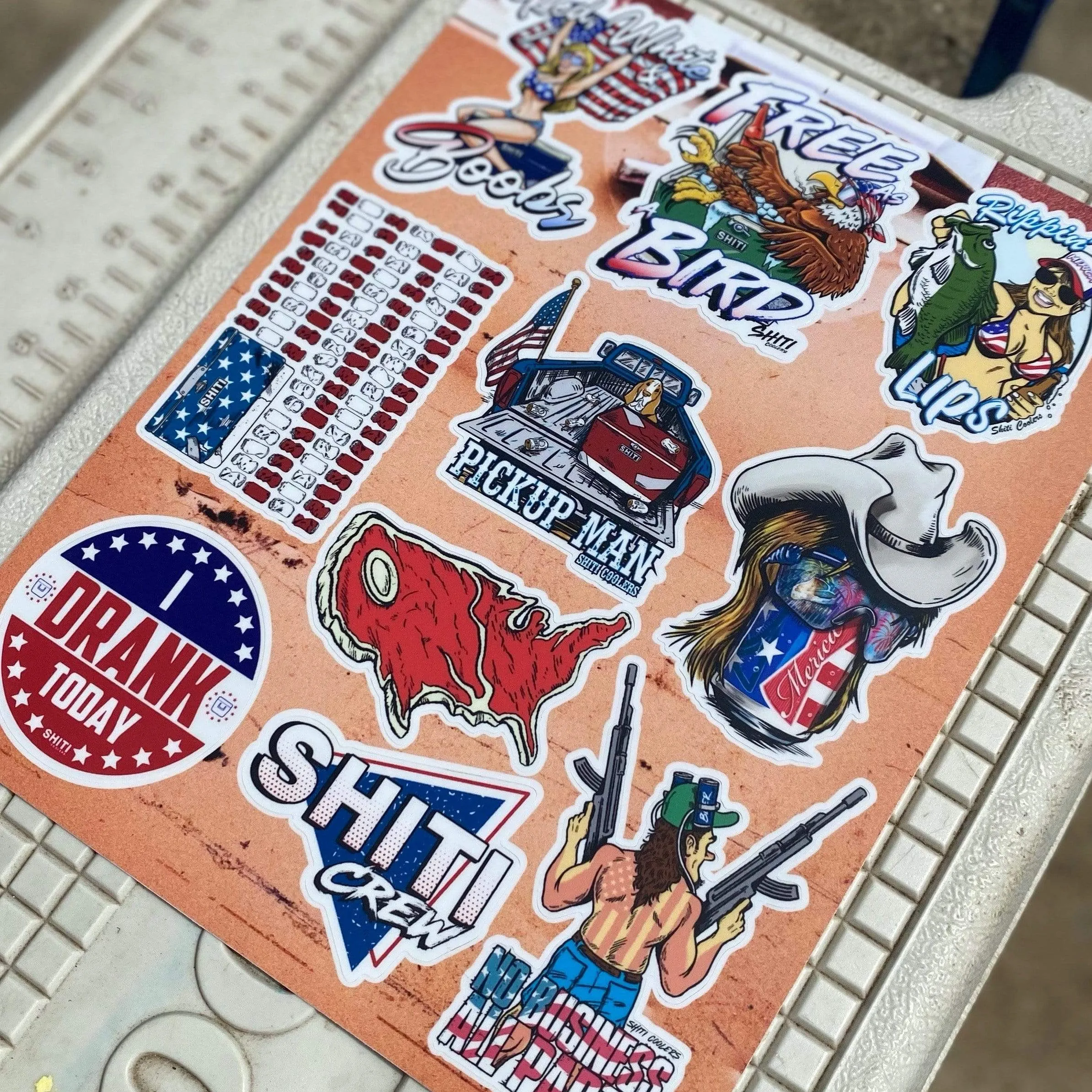 'Merica Sticker 10-Pack