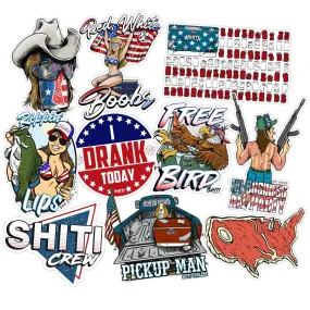 'Merica Sticker 10-Pack