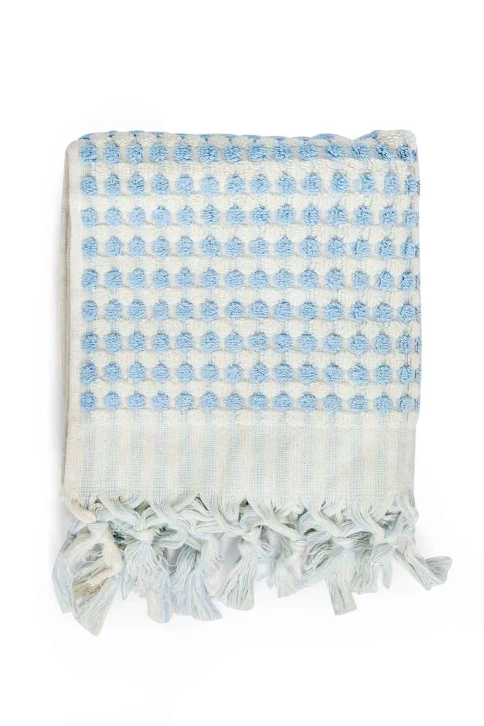 Miss April Pompom Turkish Cotton Hand Towel