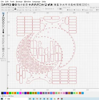 Moon Table Lamp DIY | DXF File |Art, Gift | Home Decoration