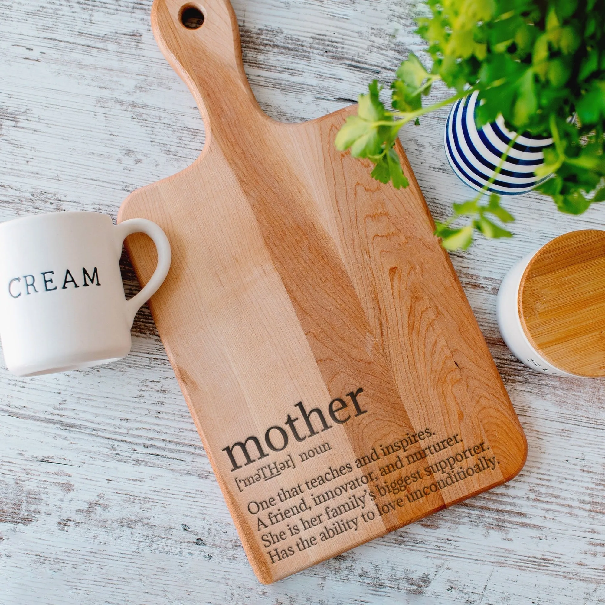 Mother Definition Cutting Board