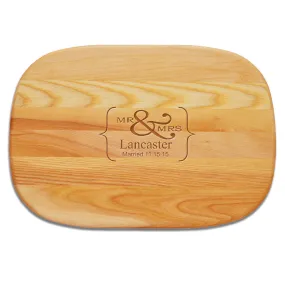 Mr & Mrs Cutting Board