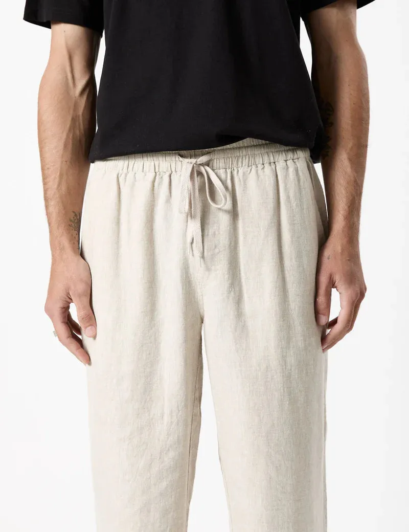 MR SIMPLE - Burbank Linen Pant Natural