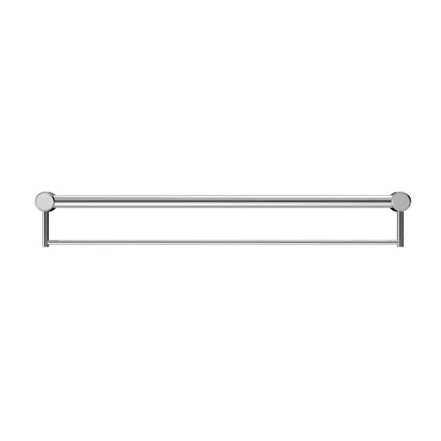 Nero Mecca Care 32mm Grab Rail With Towel Holder 900mm Chrome