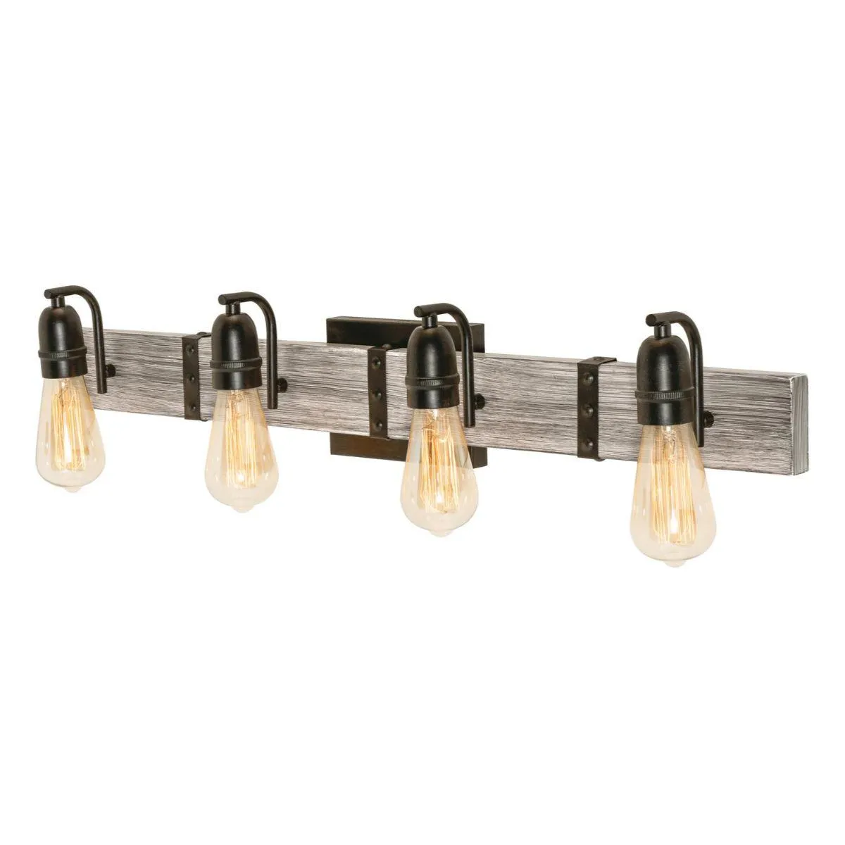 Noah 32 in. 4 Lights Vanity Light Gray Finish