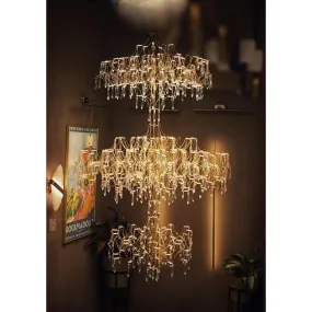 Nocturné Double Height Chandelier| Ivanka Lumiere