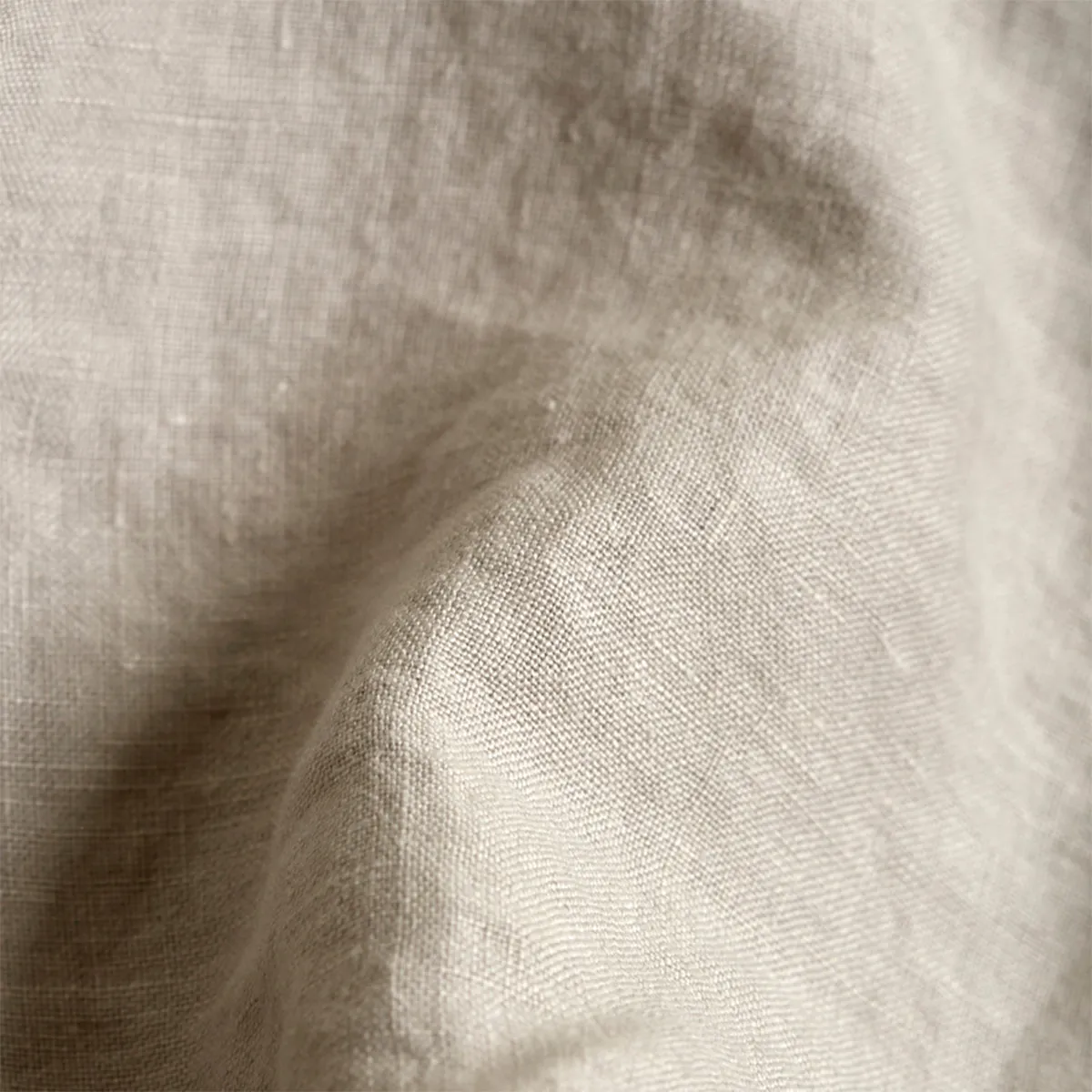 Oatmeal Linen Blend Duvet Cover