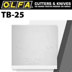 Olfa Spare Scraper Blades For T25