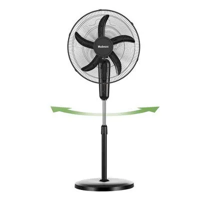 Open Box - Holmes 18" Digital Oscillating 3 Speed Stand Fan with Remote Control Black