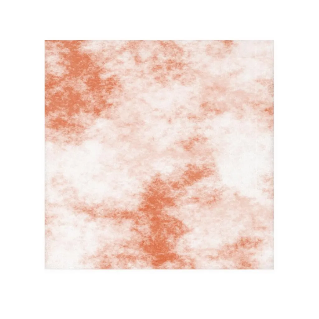 Orange Cloud Face Towel