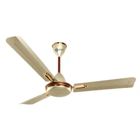 Orient Electric Quasar Ornamental Ceiling Fan 1050mm Metalic Ivory Cherry