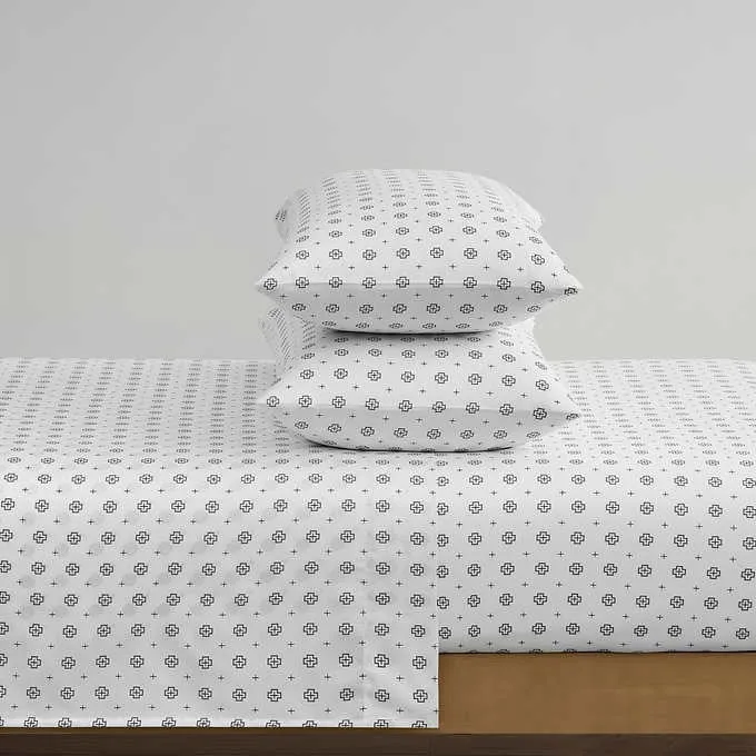 Pendleton 300 Thread Count Cotton King Size Bed sheet Set pack of 6