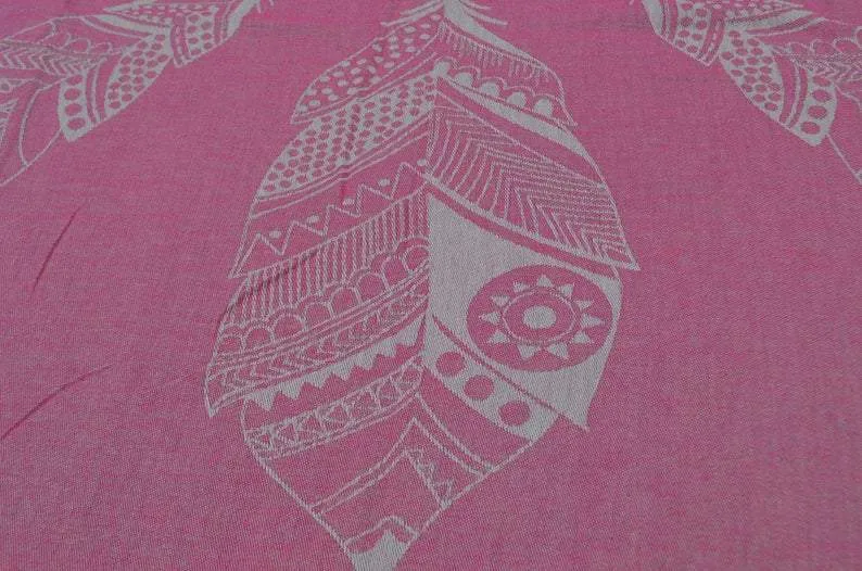 Pink Mandala 100% Cotton Towel