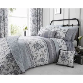 Pippin Duvet Cover Bedding Set - Grey