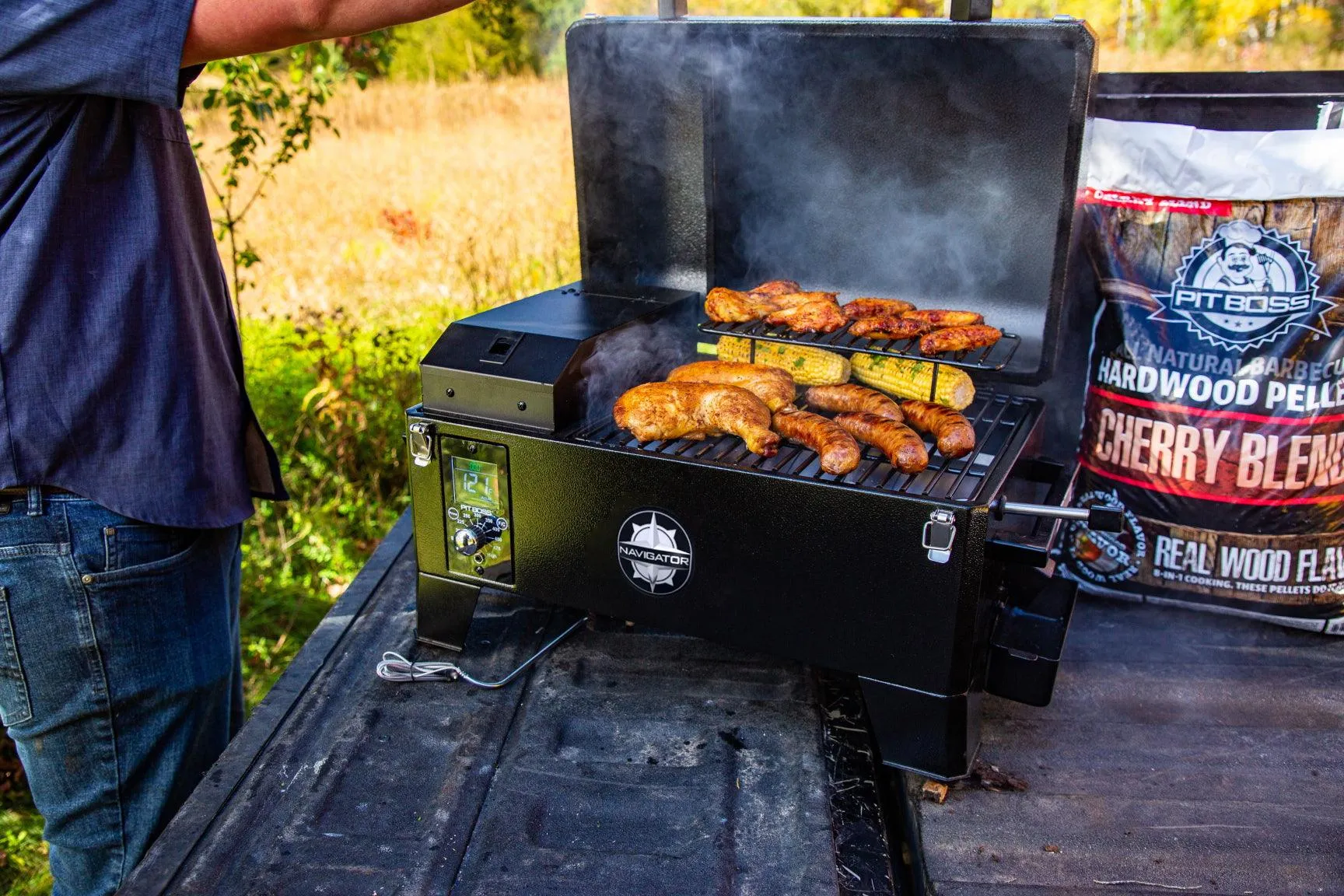 Pit Boss Table Top Navigator 150 Pellet Grill