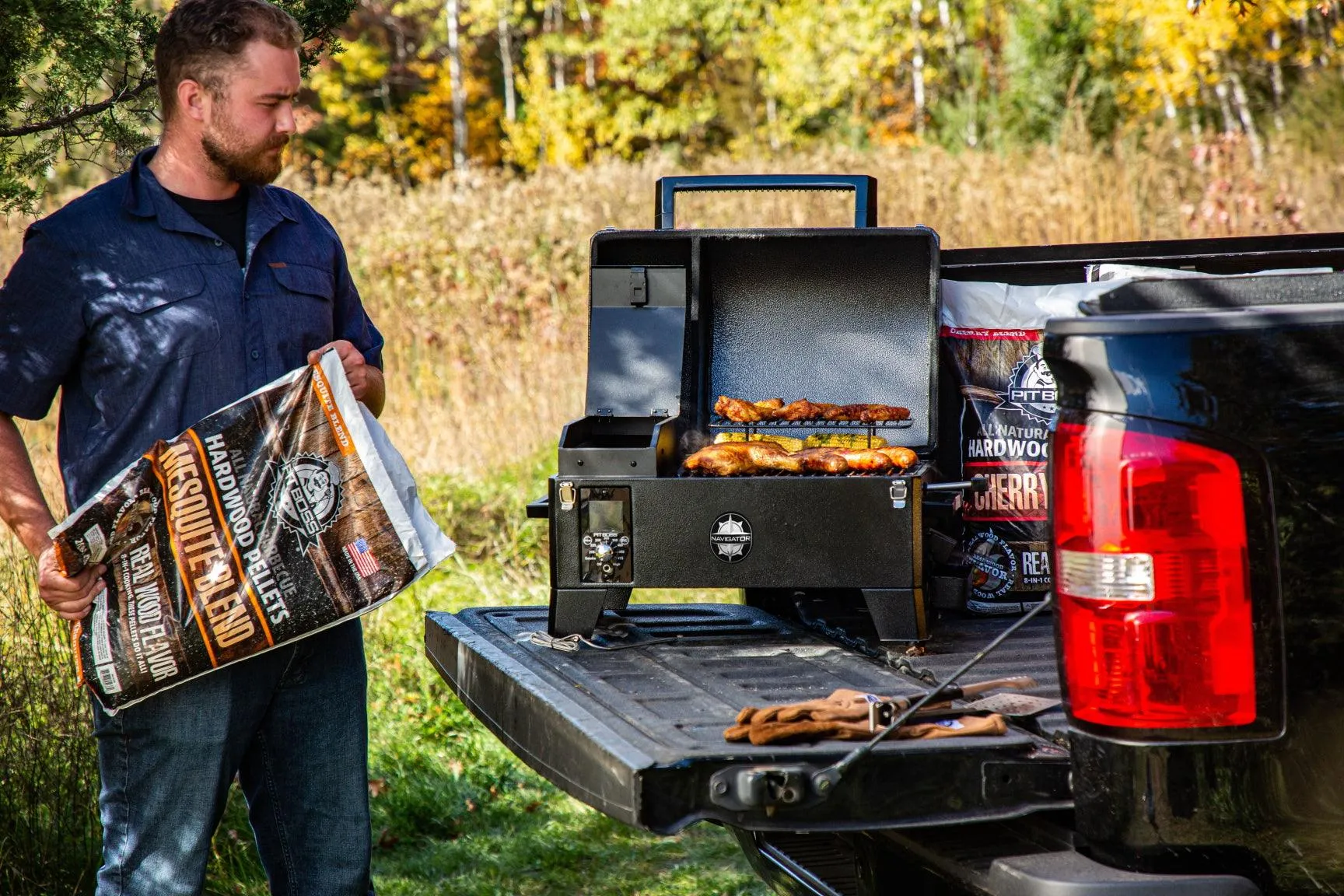 Pit Boss Table Top Navigator 150 Pellet Grill