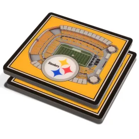 Pittsburgh Steelers Stadium 3D Coaster Set