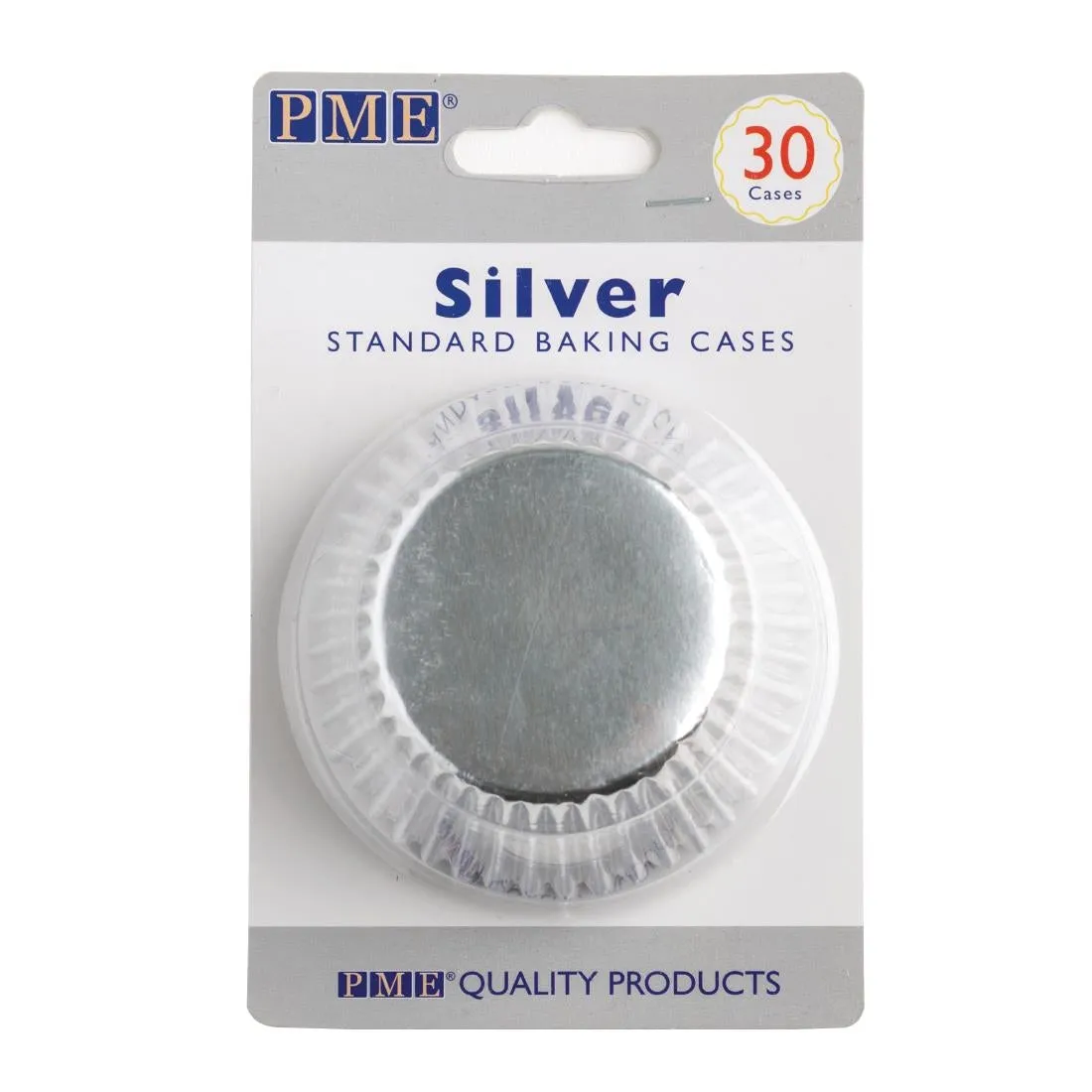 PME Cupcake Baking Cases Silver (Pack of 30) - GE846