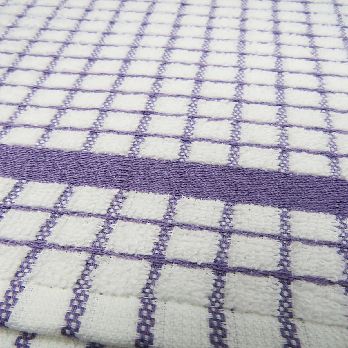 Poli-Dri Lavender Purple Cotton Kitchen Tea Towel