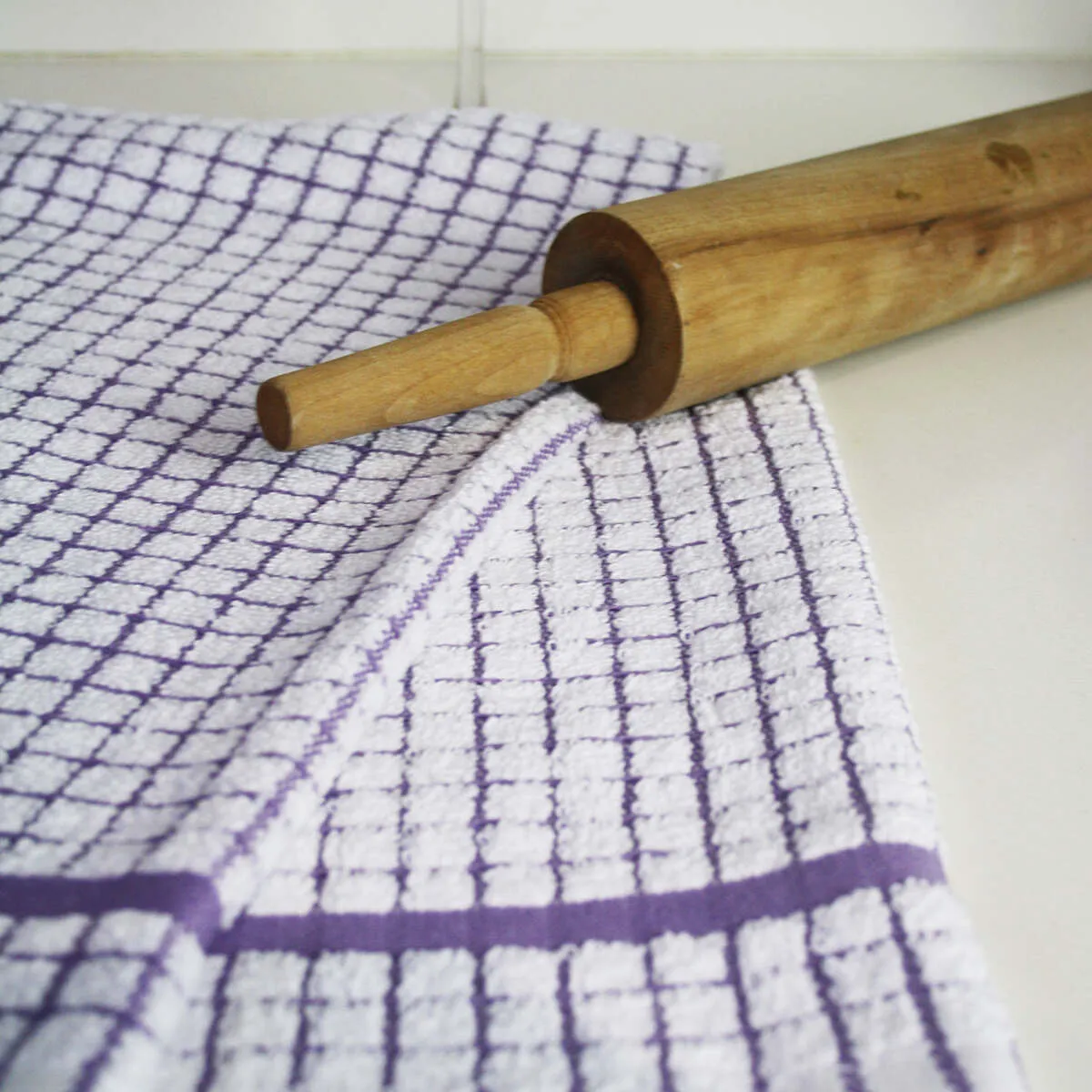 Poli-Dri Lavender Purple Cotton Kitchen Tea Towel