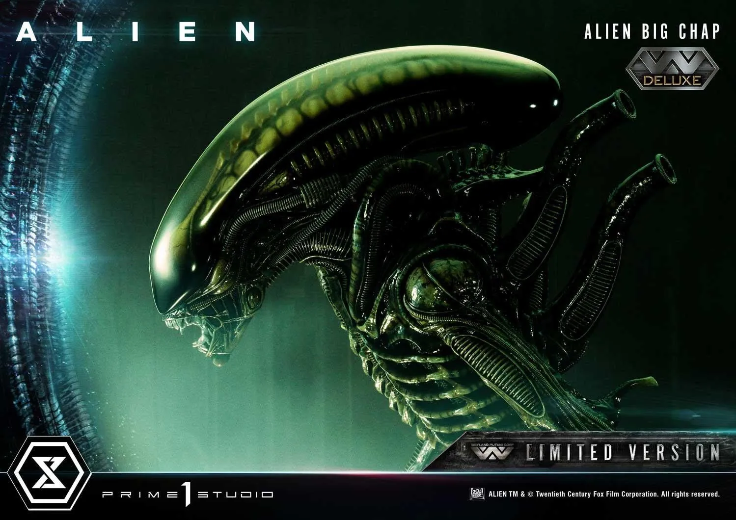 PRE-ORDER: Prime 1 Studio Alien (Film) Alien Big Chap Deluxe Limited Version 1/3 Scale Statue