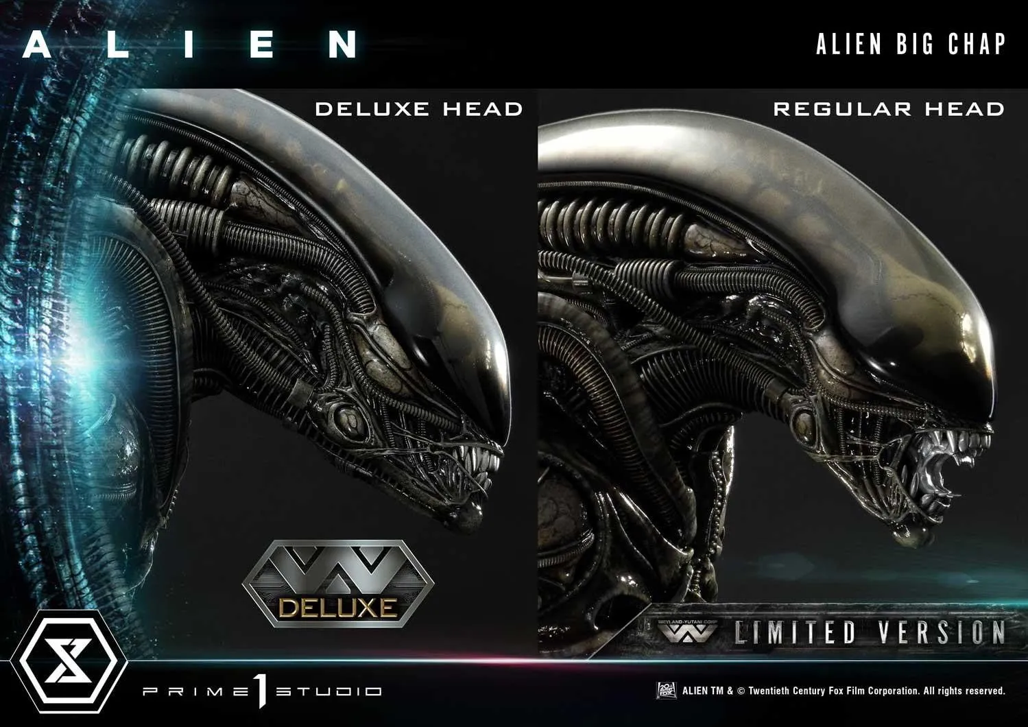 PRE-ORDER: Prime 1 Studio Alien (Film) Alien Big Chap Deluxe Limited Version 1/3 Scale Statue