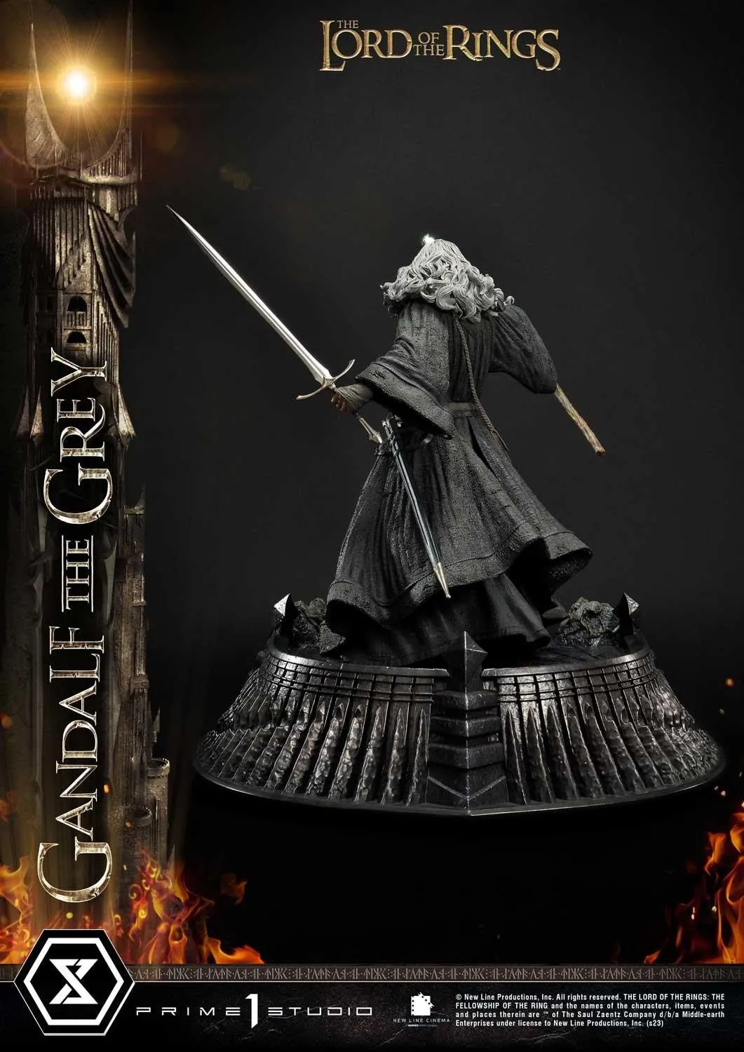 PRE-ORDER: Prime 1 Studio Premium Masterline The Lord of the Rings (Film) Gandalf the Grey 1:4 Scale Statue