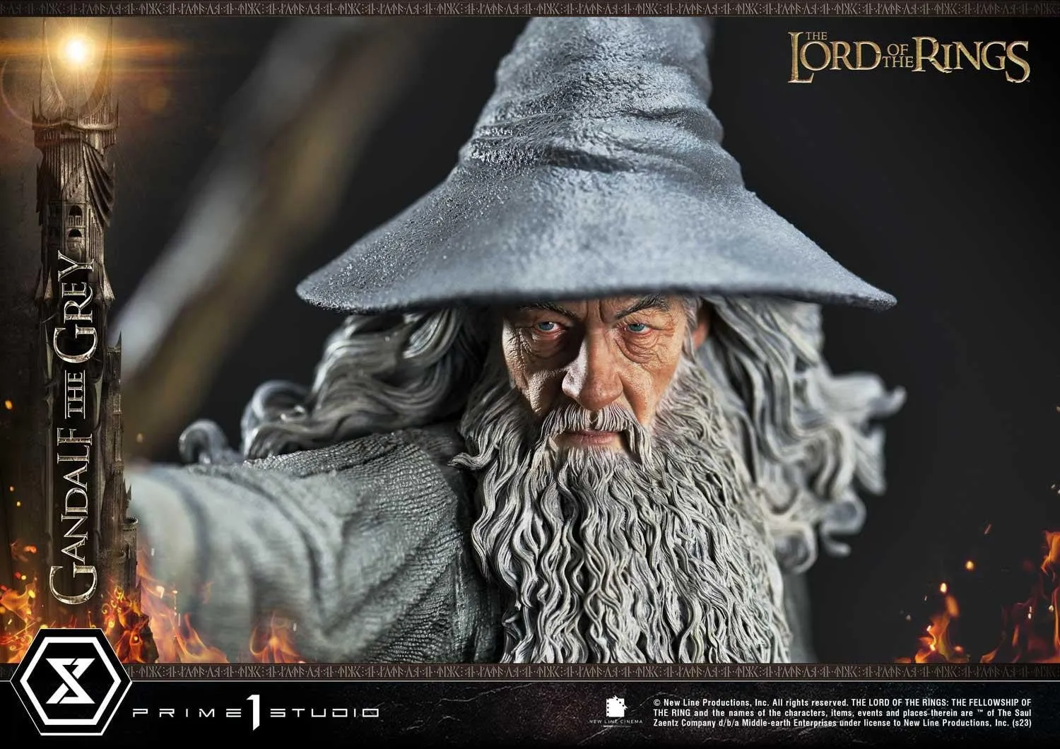 PRE-ORDER: Prime 1 Studio Premium Masterline The Lord of the Rings (Film) Gandalf the Grey 1:4 Scale Statue