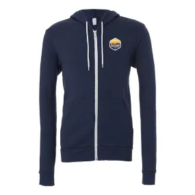 Prior Lake Peewee Sponge Fleece Full Zip Hoodie