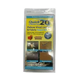 Quick 20 Deluxe Vinyl, Leather & Fabric Repair Combo Kit (20-002)