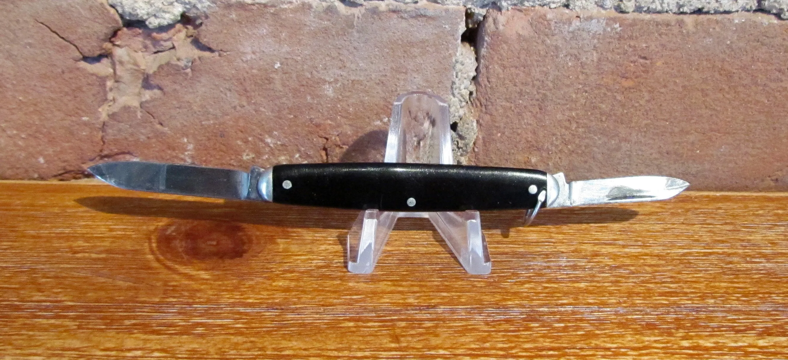 Rare Vintage RCA Tubes Double Pocket Knife