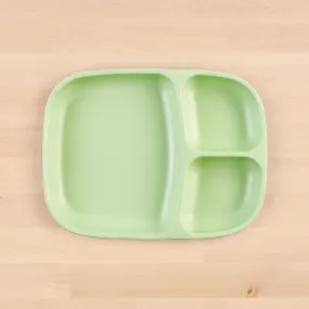 Re-Play Leaf Green Divided Tray