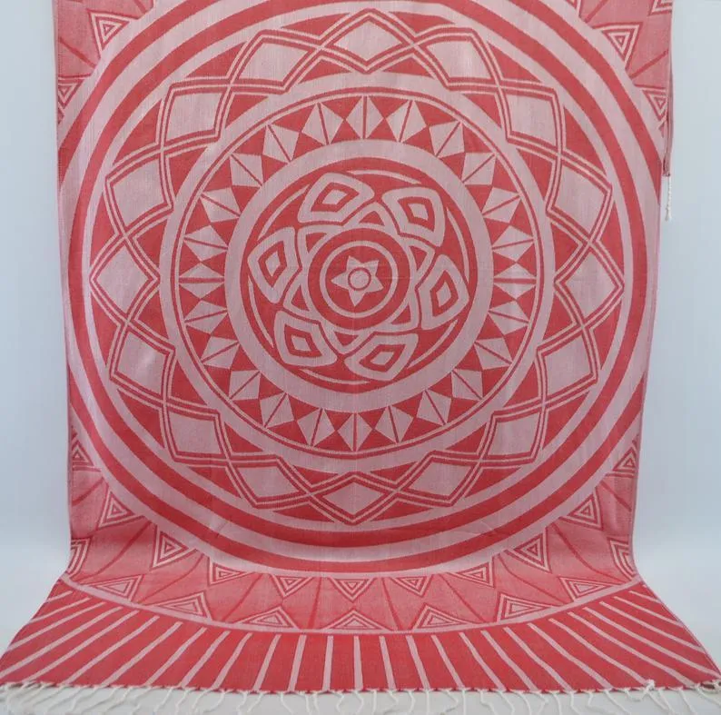 Red Sun 100% Cotton Towel