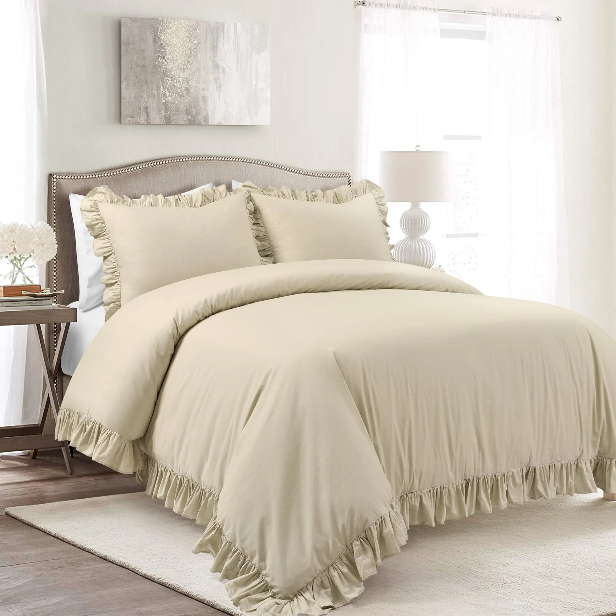 Reyna 100% Cotton Duvet Cover Set