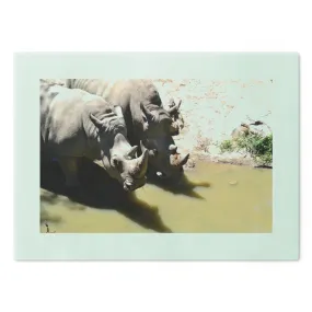 Rhinos Cutting Board