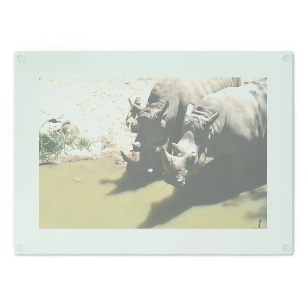 Rhinos Cutting Board