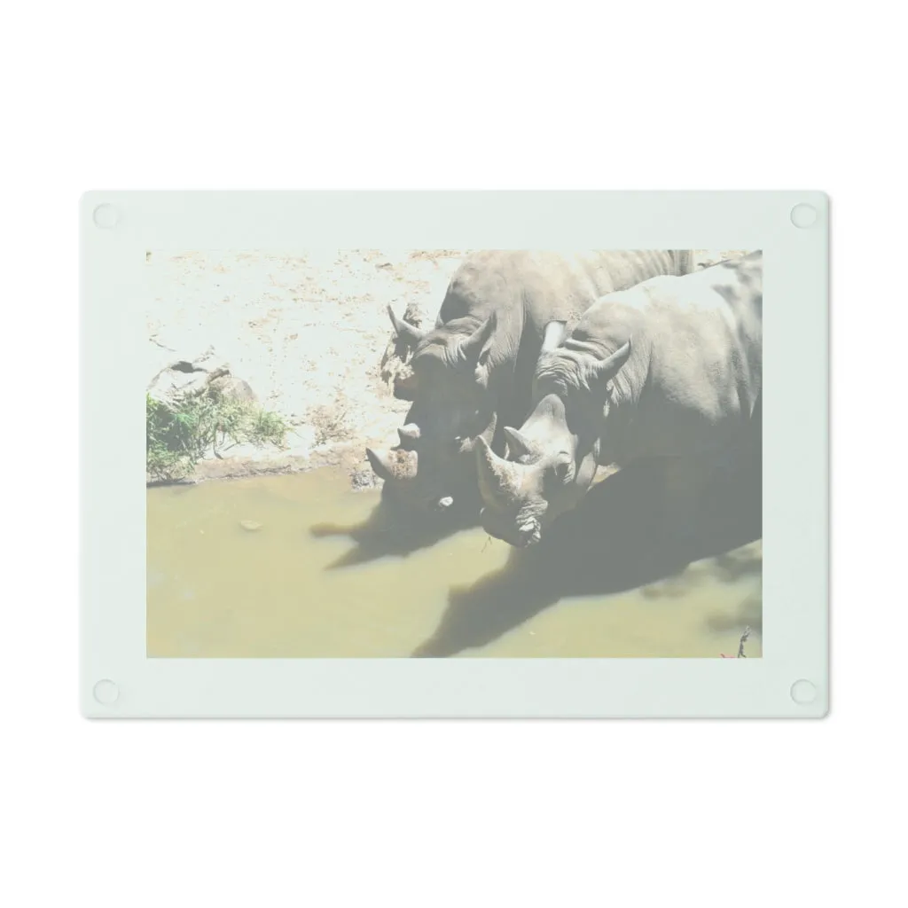 Rhinos Cutting Board