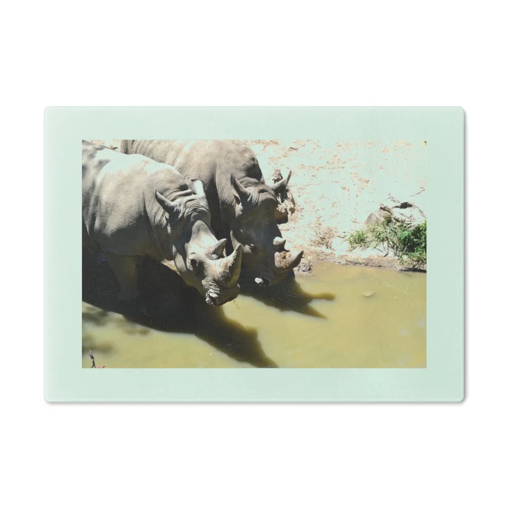 Rhinos Cutting Board