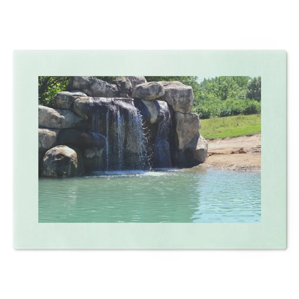 Rock Waterfall Cutting Board