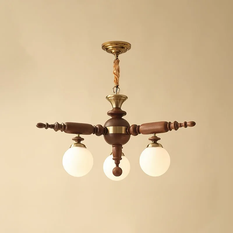 Rotating Stick Chandelier