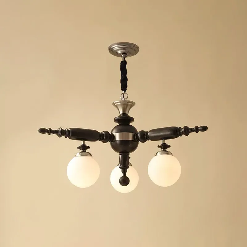 Rotating Stick Chandelier